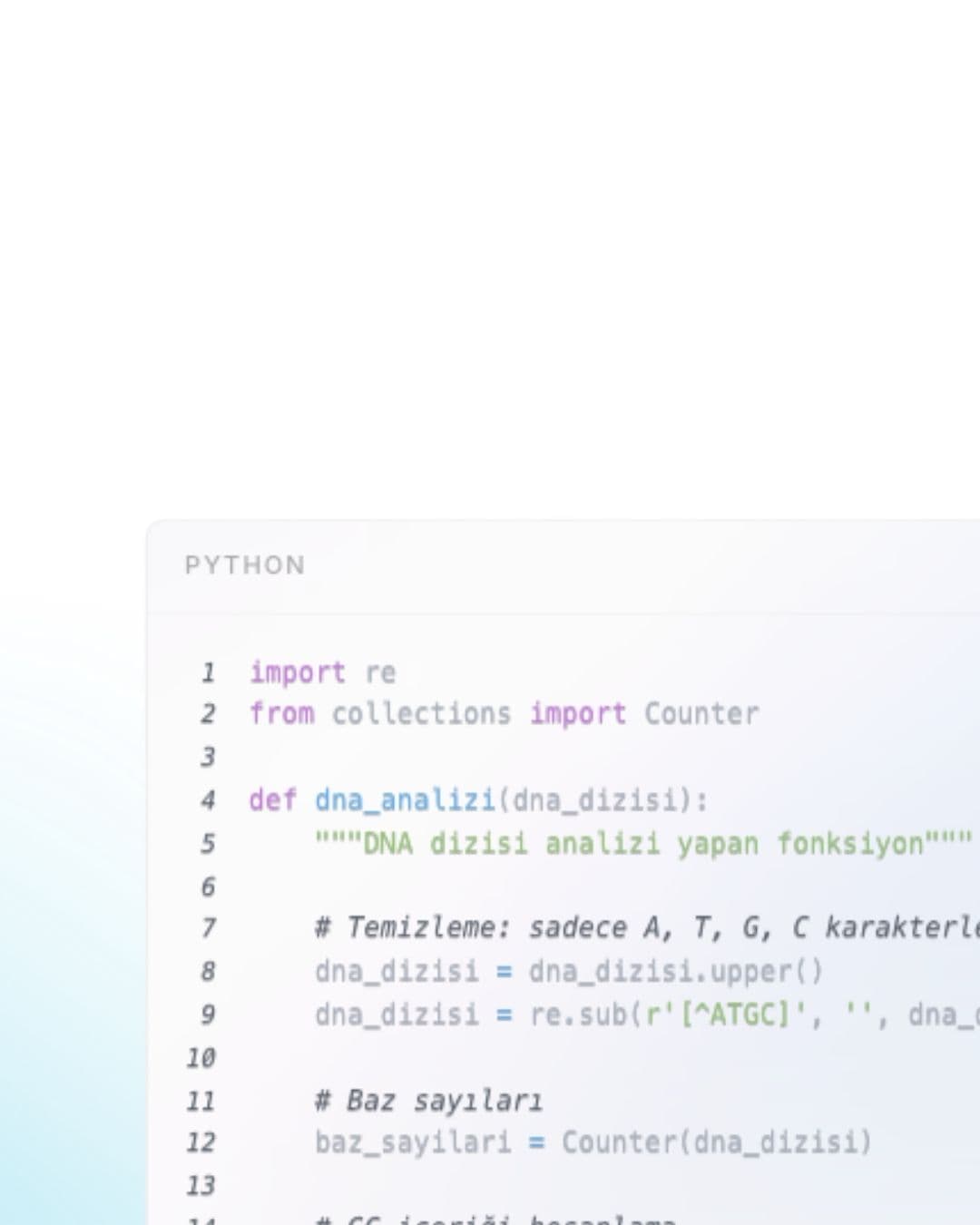 Autonomous Analysis & Code Generation