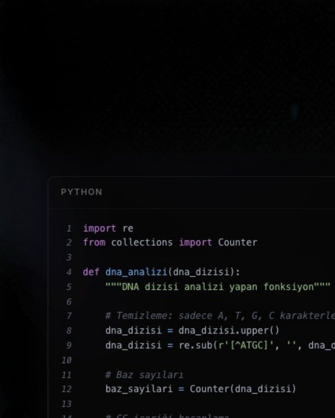 Autonomous Analysis & Code Generation